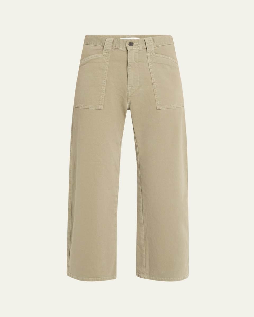 Pomonok Cropped Gusset Cargo Pants
